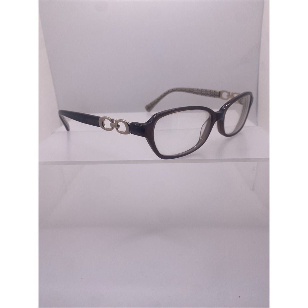 Coach Eyeglasses Women FRAMES ONLY HC 6017 Vanessa 52-15-135 Brown 415 - Picture 3 of 16